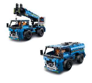 Stavebnica nákladné auto RC 2 v 1 na batérie 2,4 GHz 401 dielikov iM.Master