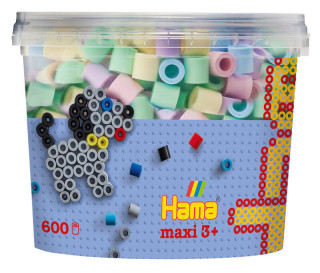 Mix korálky v tube 600 ks MAXI