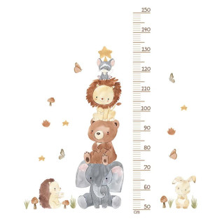 Nástenné samolepky do detskej izby, Animal Pyramid Sipo