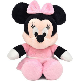 Plyšová Minnie v ružových šatách 25 cm