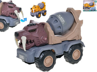 Auto stavebná miešačka/šavlozubý tiger 24 cm pohyblivé časti