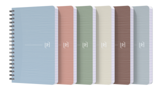 Blok špirálový Oxford RecUp 9 x 14 cm štvorčekový Oxford