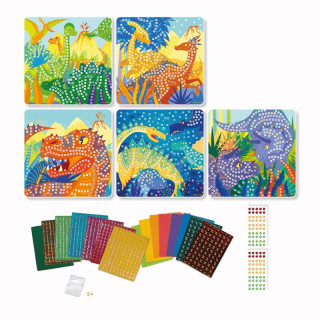 Mozaika Stick & Fun Dinosaury 5 ks Sycomore