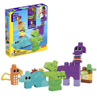 Mega bloks pískajúce dinosaury