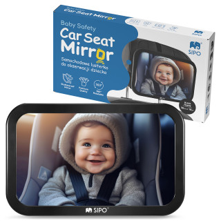 Spätné zrkadlo na dieťa na zadnú opierku Sipo