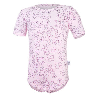 Body tenké tričko Outlast® s UV faktorom 50+, ružová baby kvietky