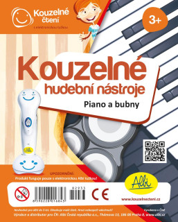 Albi Kúzelné čítanie - Kúzelné hudobné nástroje Piano a bubny