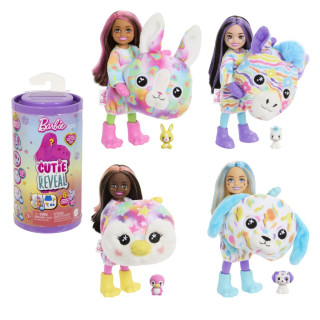Barbie cutie reveal Chelsea farebné sny Mattel