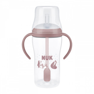 Dojčenská fľaša Perfect Match na učenie so slamkou Bear 260 ml NUK