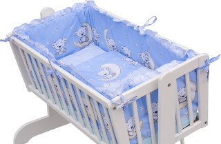Súprava do kolísky Scarlett Toro - modrá
