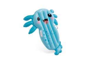 Lehátko axolotl s úchytmi nafukovacie 117x107 cm