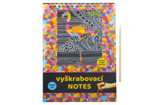 Vyškrabávací notes 10 listov