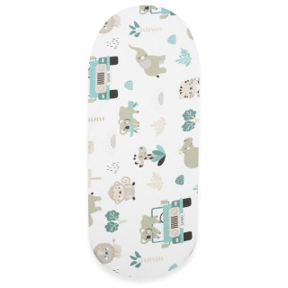 Bavlnená prestieradlo do kočíka Safari II 35 x 75 cm New Baby