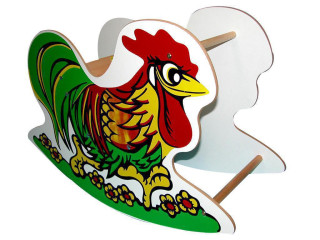 Hojdací kohút drevený 2. AKOSŤ