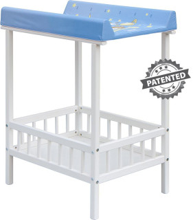 Prebaľovací pult Scarlett Spájka Galaxy modrý