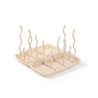 Stojan na sušenie dojčenských fliaš a cumlíkov béžový BabyOno