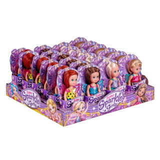 Víla Sparkle Girlz s krídlami malá v kornútku