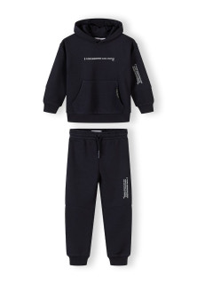 Chlapčenská tepláková súprava čierna Minoti