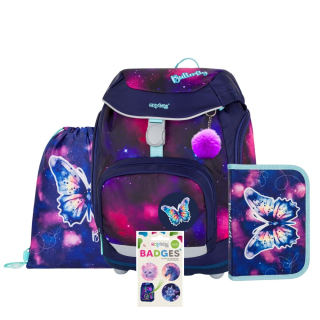 Školská súprava 4 ks OXY Sherpy Motýľ