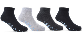 Dojčenské ponožky s protišmykom chlapčenské veľ. 15–17 cm