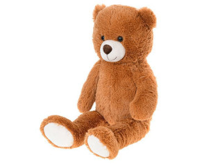 Medveď plyšový 80 cm tmavo hnedý Plush Friends
