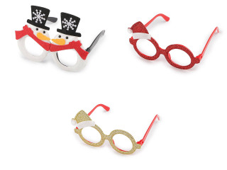Vianočná párty/karnevalové okuliare