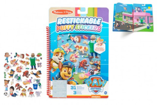 Kniha s puffy samolepkami Tlapková patrola Dobrodružstvo