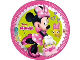 Taniere papierové EKO - Minnie Mouse 23 cm / 8 ks