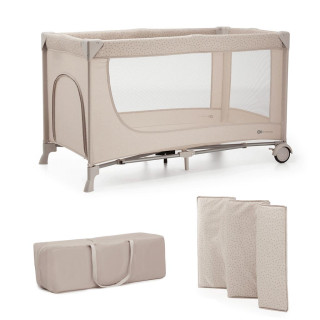 Postieľka cestovná Joy 2 Kinderkraft Beige