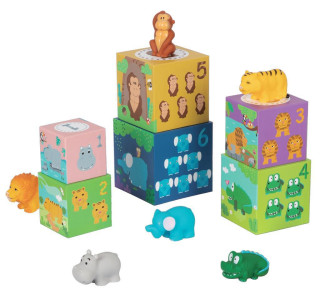 Toys Kocky so zvieratkami Safari 2Kids