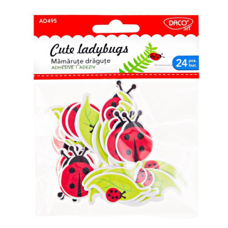 Lienky penové samolepiace 24 ks