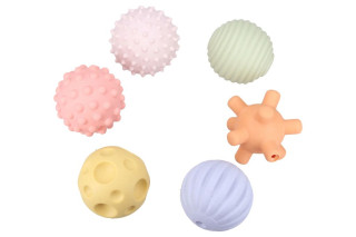 Mäkké loptičky pískací set 6 ks Maamaa