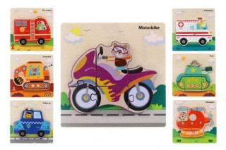 Vkladačka drevená dopravné prostriedky