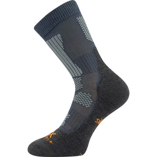 Ponožky detské thermo Etrexík športový tm. šedé