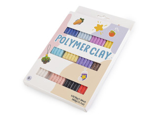 Modelovacia polymérová hmota sada 12 kusov