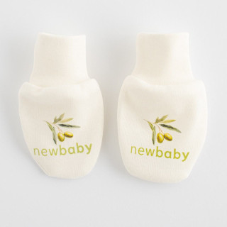 Dojčenské rukavičky z organickej bavlny Olivy New Baby