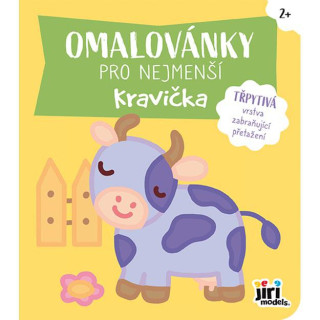 Omaľovánky pre najmenších Kravička