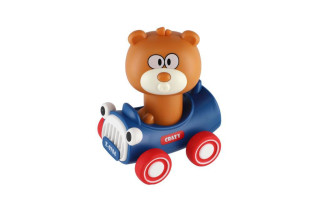 Medvedík Stlač a choď na zotrvačník