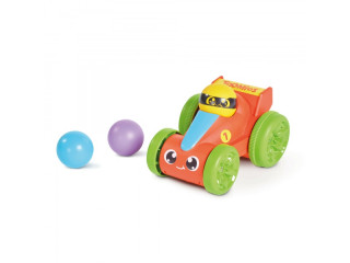 Pretekárske autíčko červené s vystreľovacími loptičkami Toomies