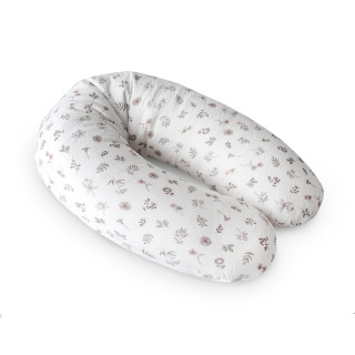 Vankúš na dojčenie Cebuška Physio Multi Mušelín Small Twigs 190 cm Ceba