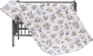 2dielne obliečky do postieľky Afrika 100 x 135 cm béžová Scarlett