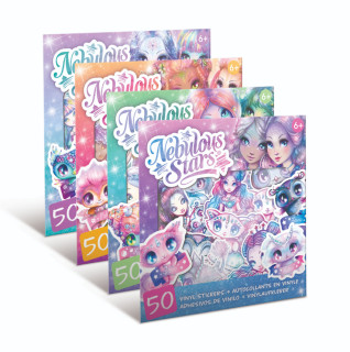 Dekoratívne vinylové samolepky set Nebulous Stars