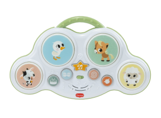 Hudobný pult s bubienkami Farmers Funday Tiny Love