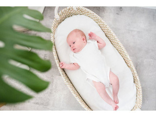 Prebaľovací košík pre bábätko Smart Basket natural bez matraca Ahojbaby