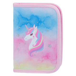 Školský peračník jednoposchodový Rainbow Unicorn Baagl