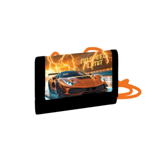 Detská textilná peňaženka auto 2