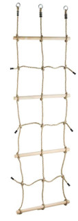 Šplhacia sieť s drevenými priečkami 2Kids Toys