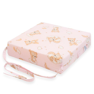 Podsedák pre deti New Baby BASIC bear pink