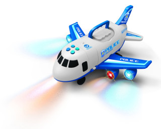 Policajné lietadlo s otváracím nákladným priestorom