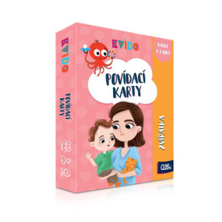 Rozprávacie karty: Zvieratká Kvído